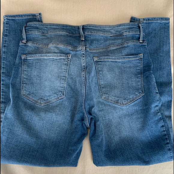 Old Navy High-Waisted Rockstar Super Skinny Jeans Women 12 Regular light blue - Picture 2 of 6